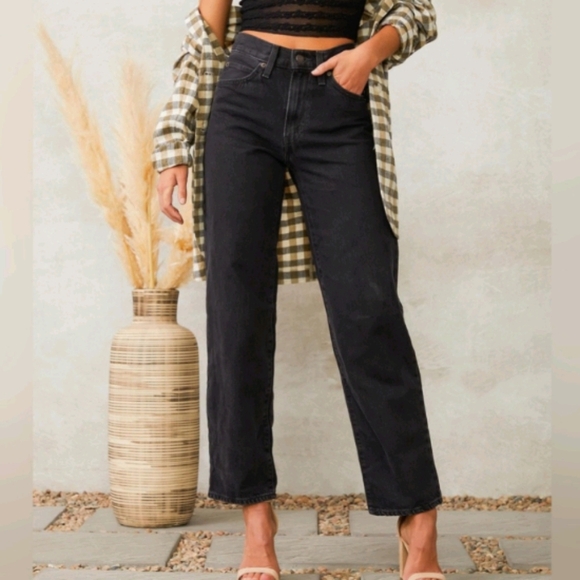 Levi's '94 baggy Straight In Washed black Sz 27 - Picture 1 of 9